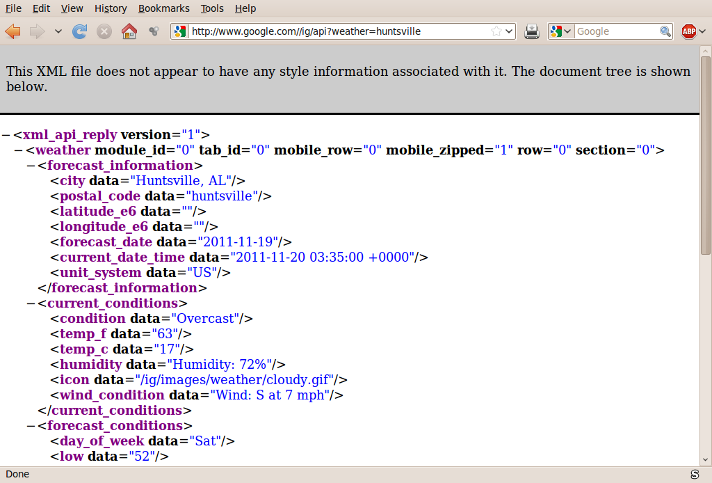 Intro to To Using the Google Api.
