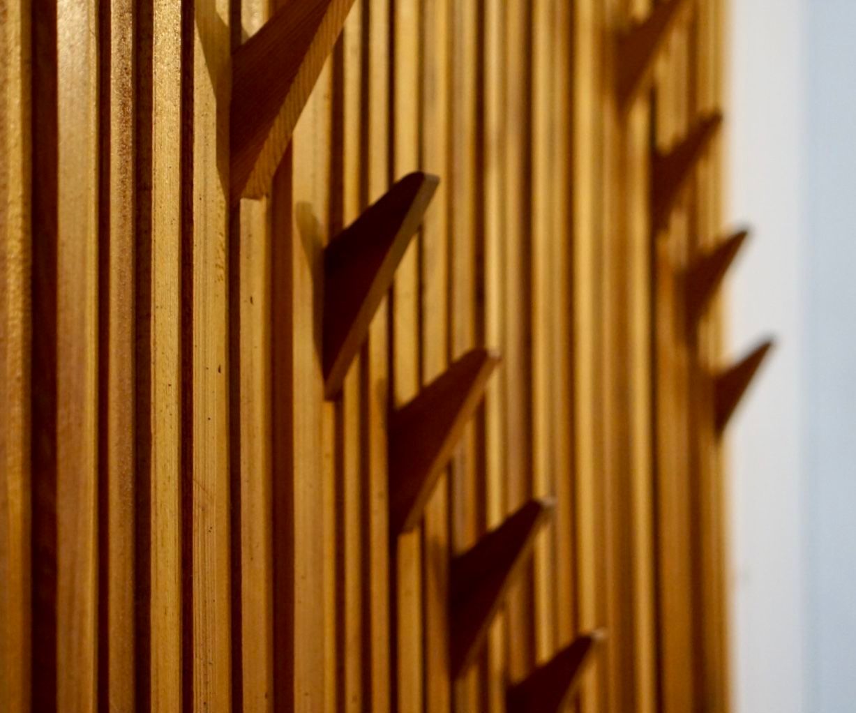 Textured Cedar Coatrack