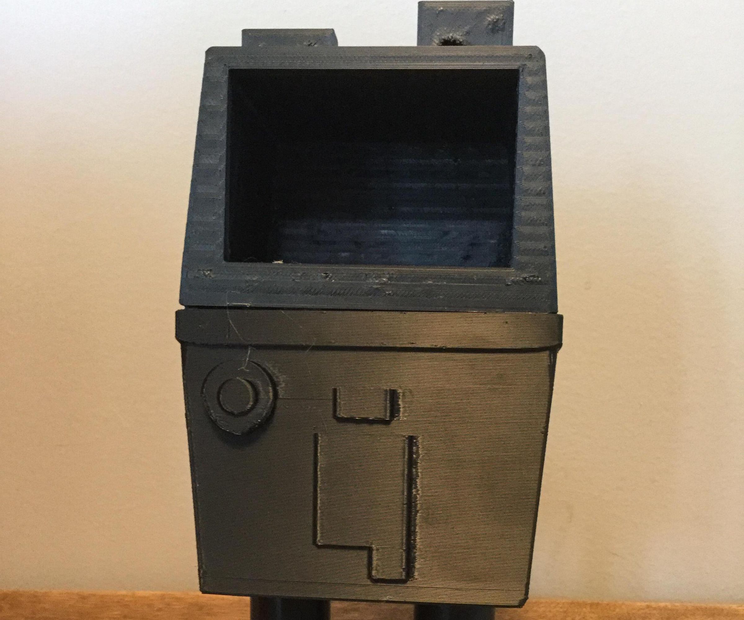 3D Printed Gonk Droid Trashbox With Tinkercad