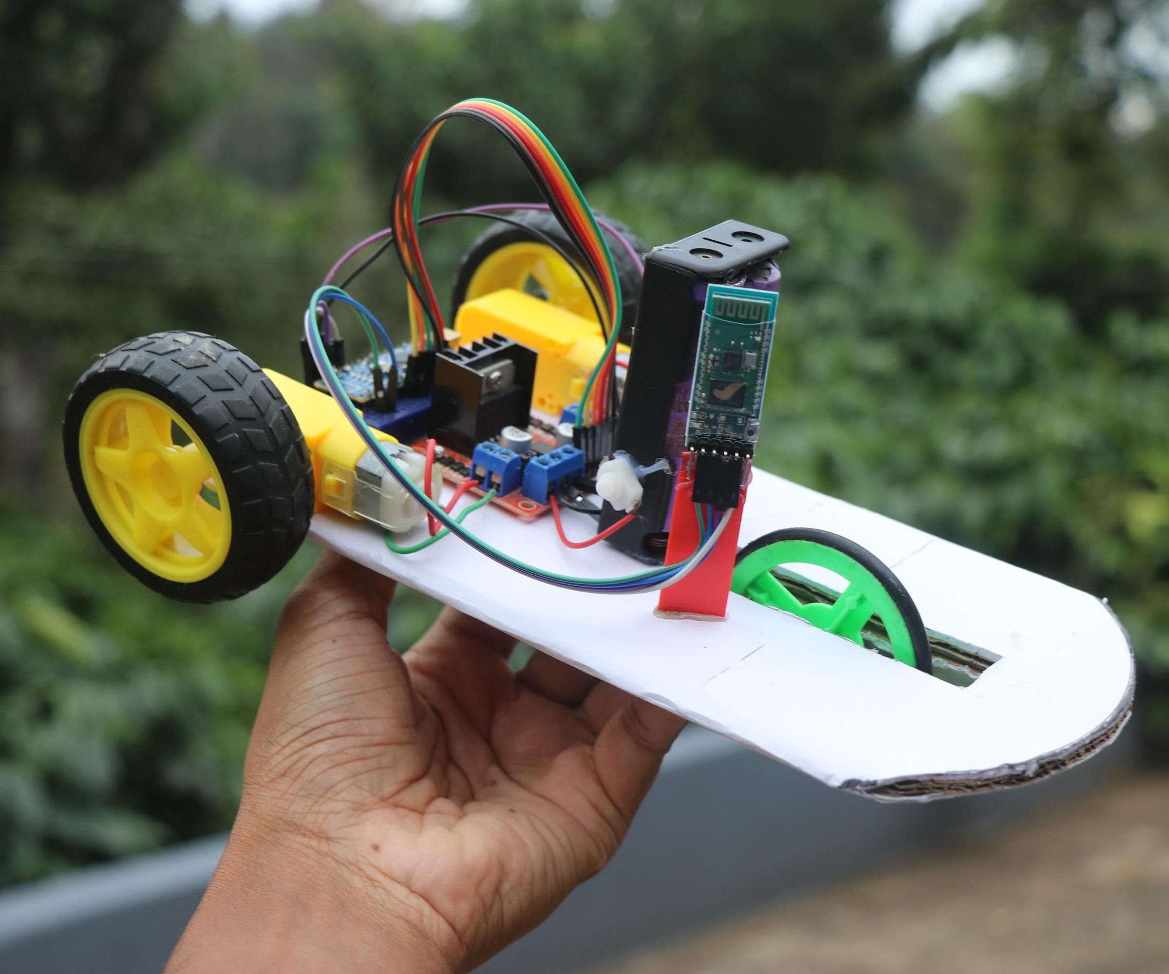 DIY Smartphone Controlled Bluetooth Car Using Arduino