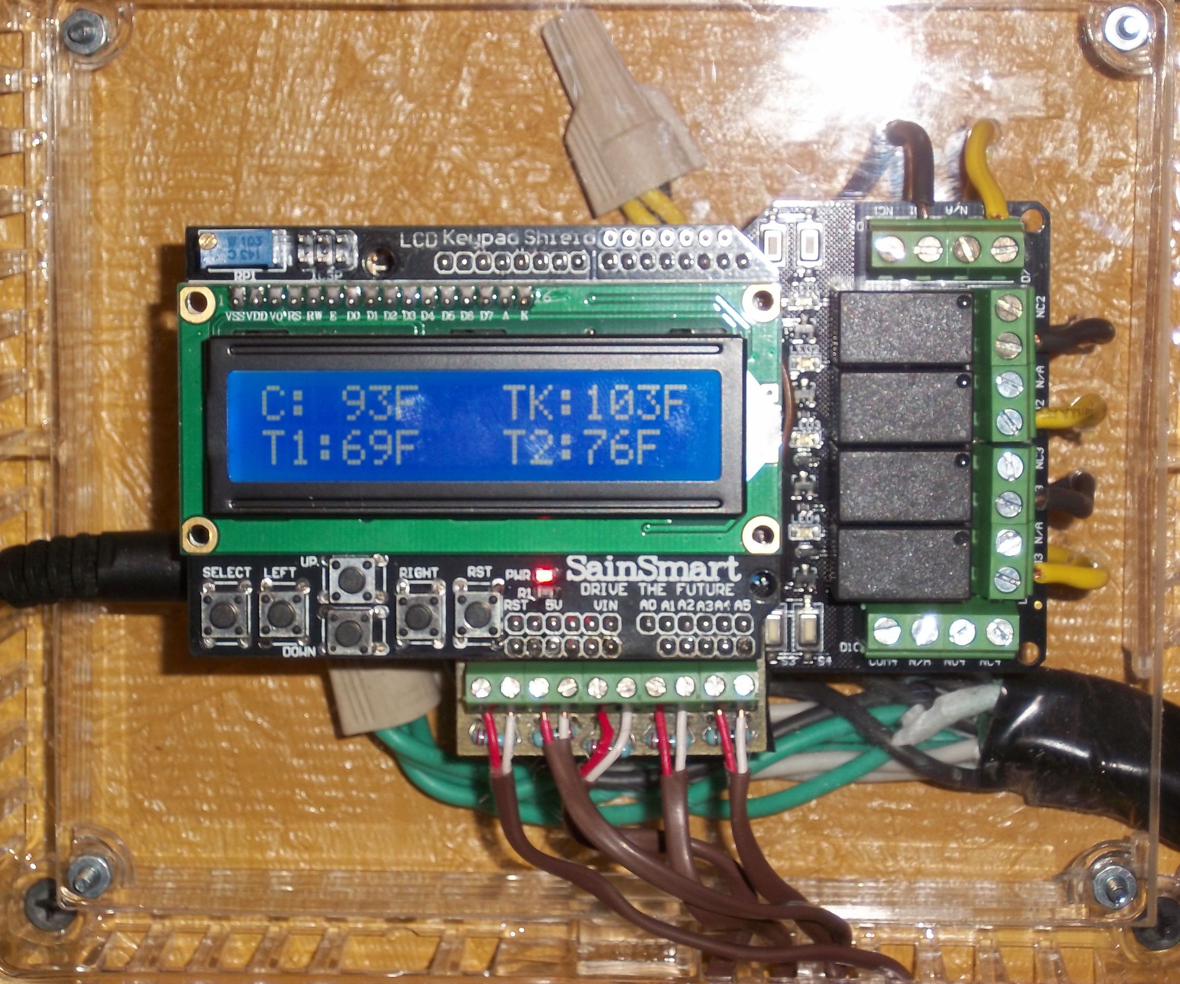 Solar Collector & Radiant Heat Controller