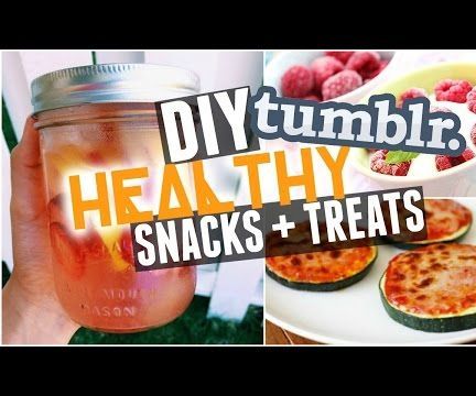 DIY Healthy Snacks and Drinks