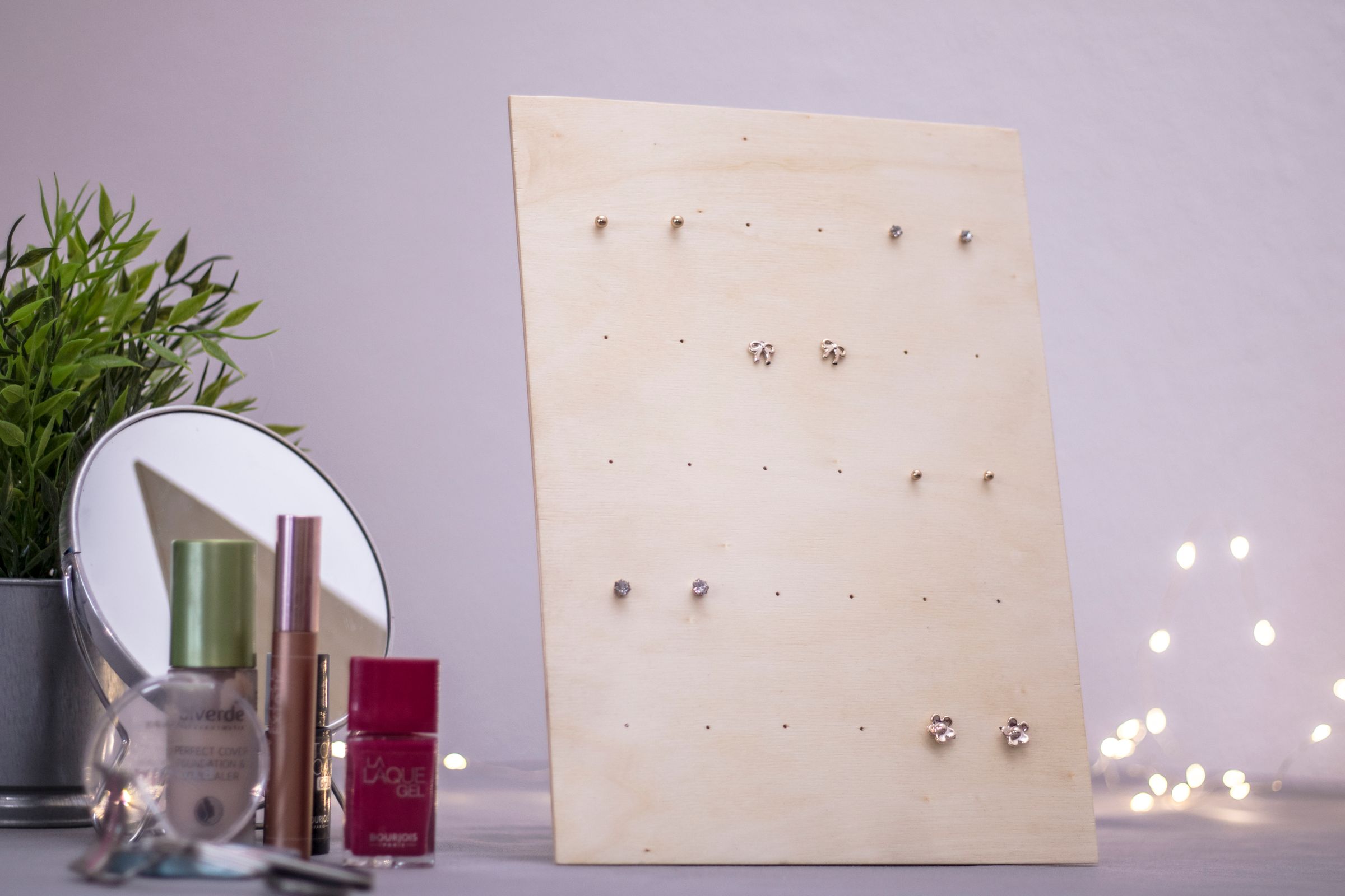 Pegboard for Jewelry 7 Steps Instructables