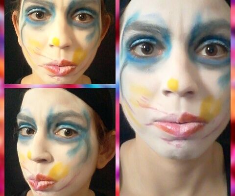 Lady Gaga Applause Face Paint