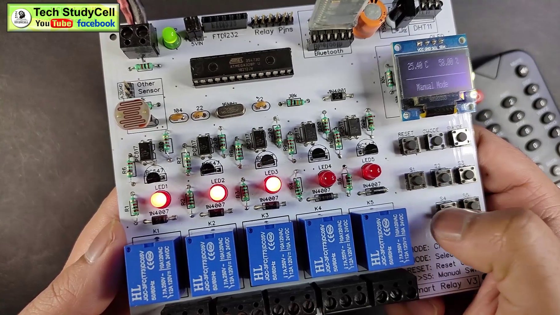 How to Make Smart Home Using Arduino Control Relay Module | Home ...