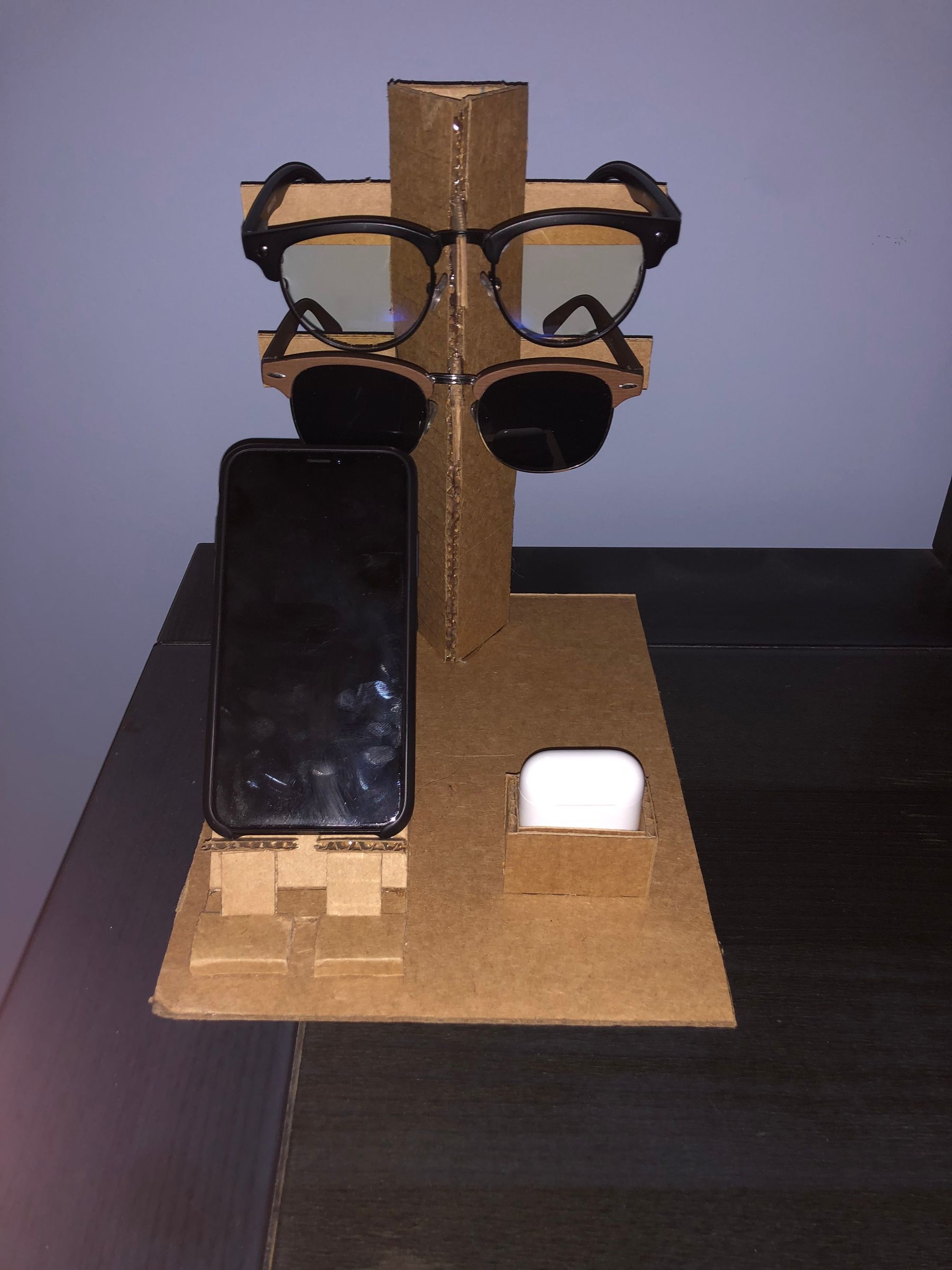 How to Make a Multi Device Stand Out of Cardboard 10 Steps