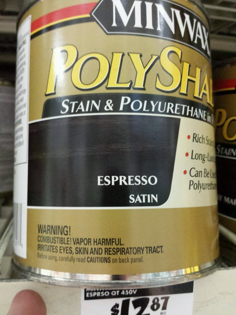 Staining the Wood and Reassembly