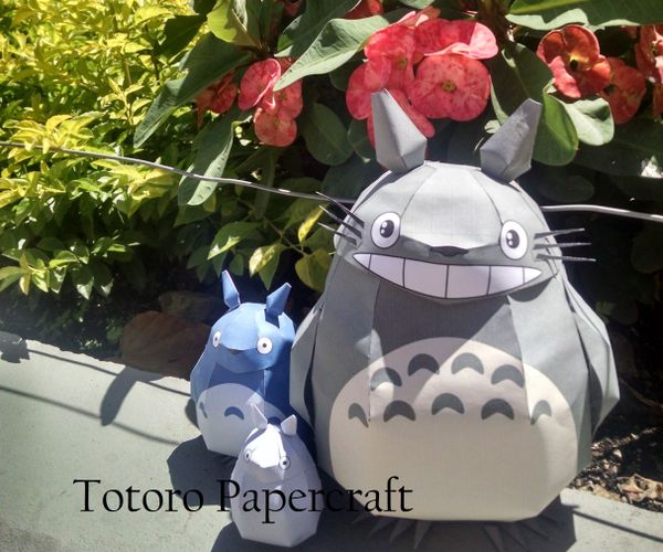 Totoro Papercraft