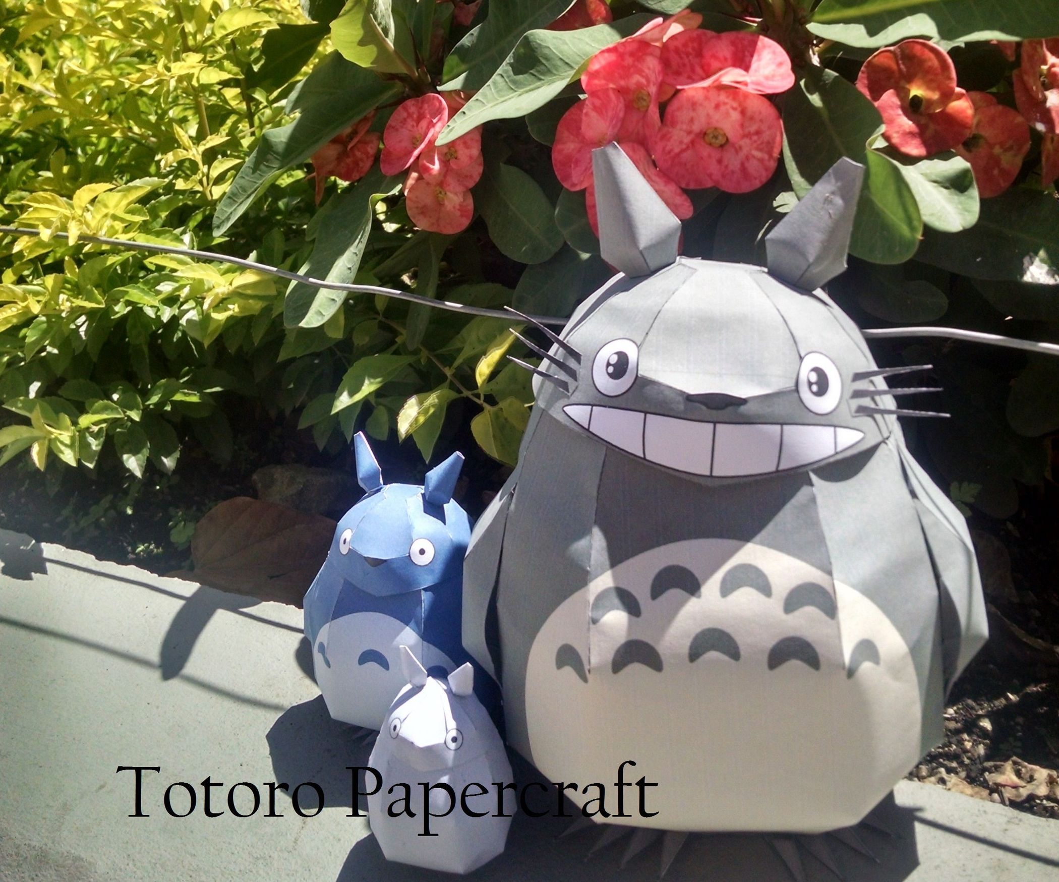 Totoro Papercraft : 13 Steps (with Pictures) - Instructables, image size:2100x1749