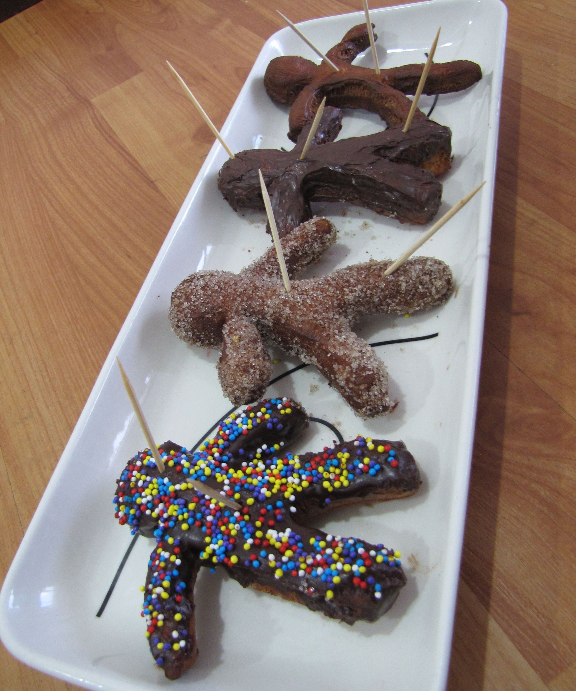 Bleeding Voodoo Dolls Doughnuts