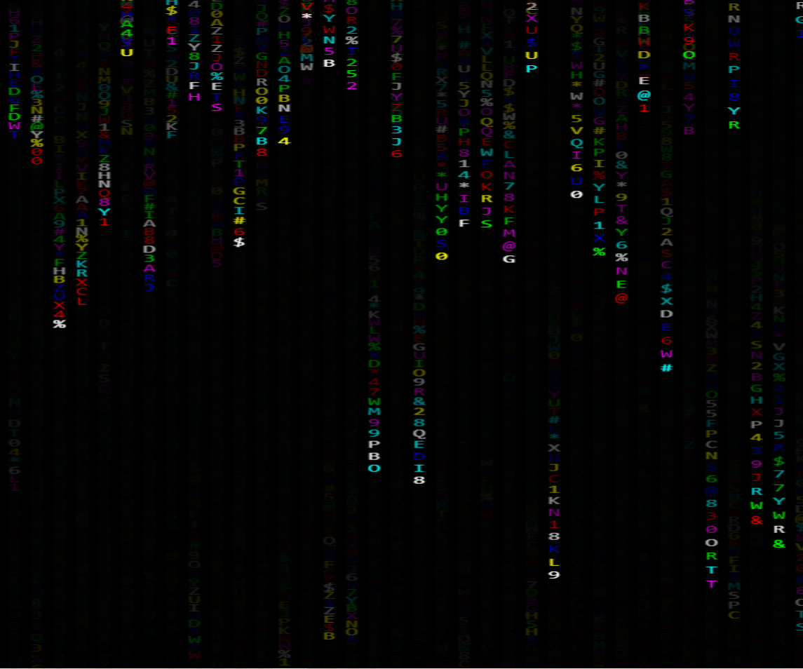 Wave-Pattern Matrix Rain Animation With HTML, CSS, and JavaScript : 4 ...