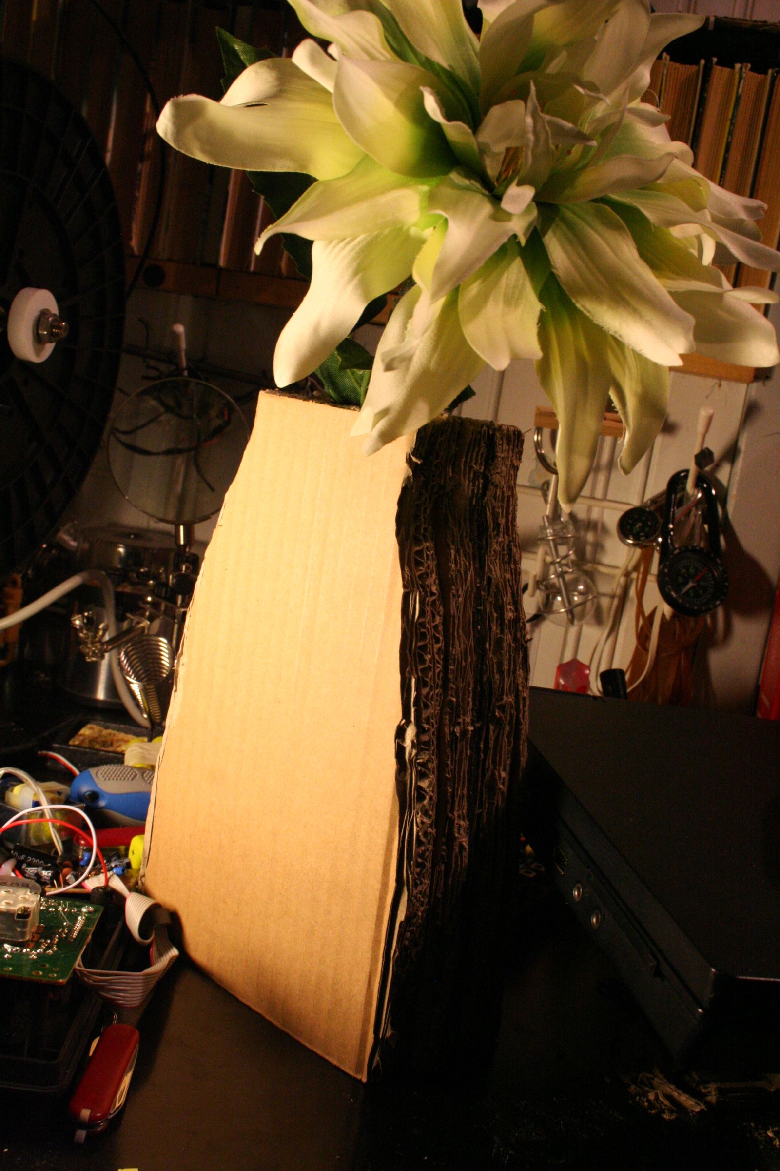 Cardboard Vase 4 Steps (with Pictures) Instructables