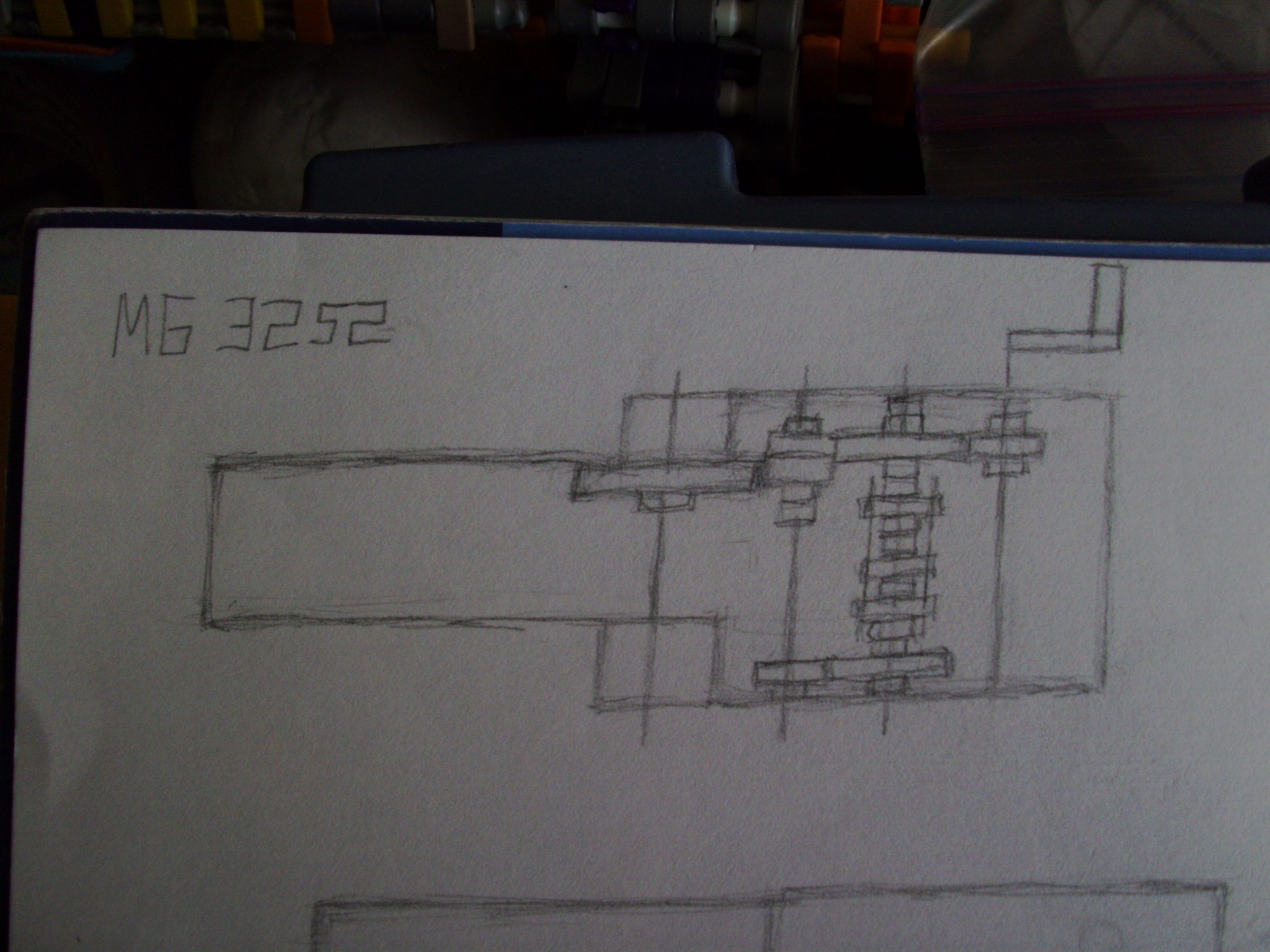Knex Gun Project 3252 Drawings