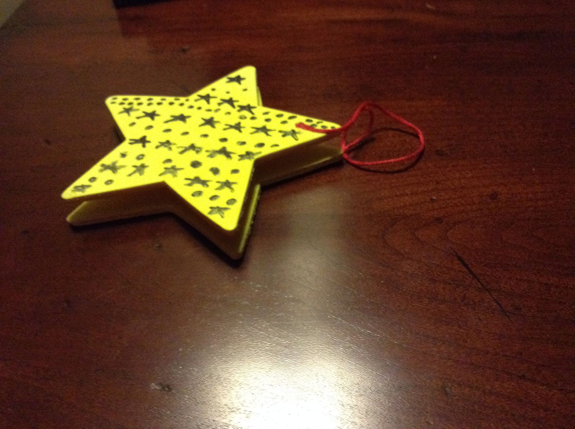 3D Star Ornament 