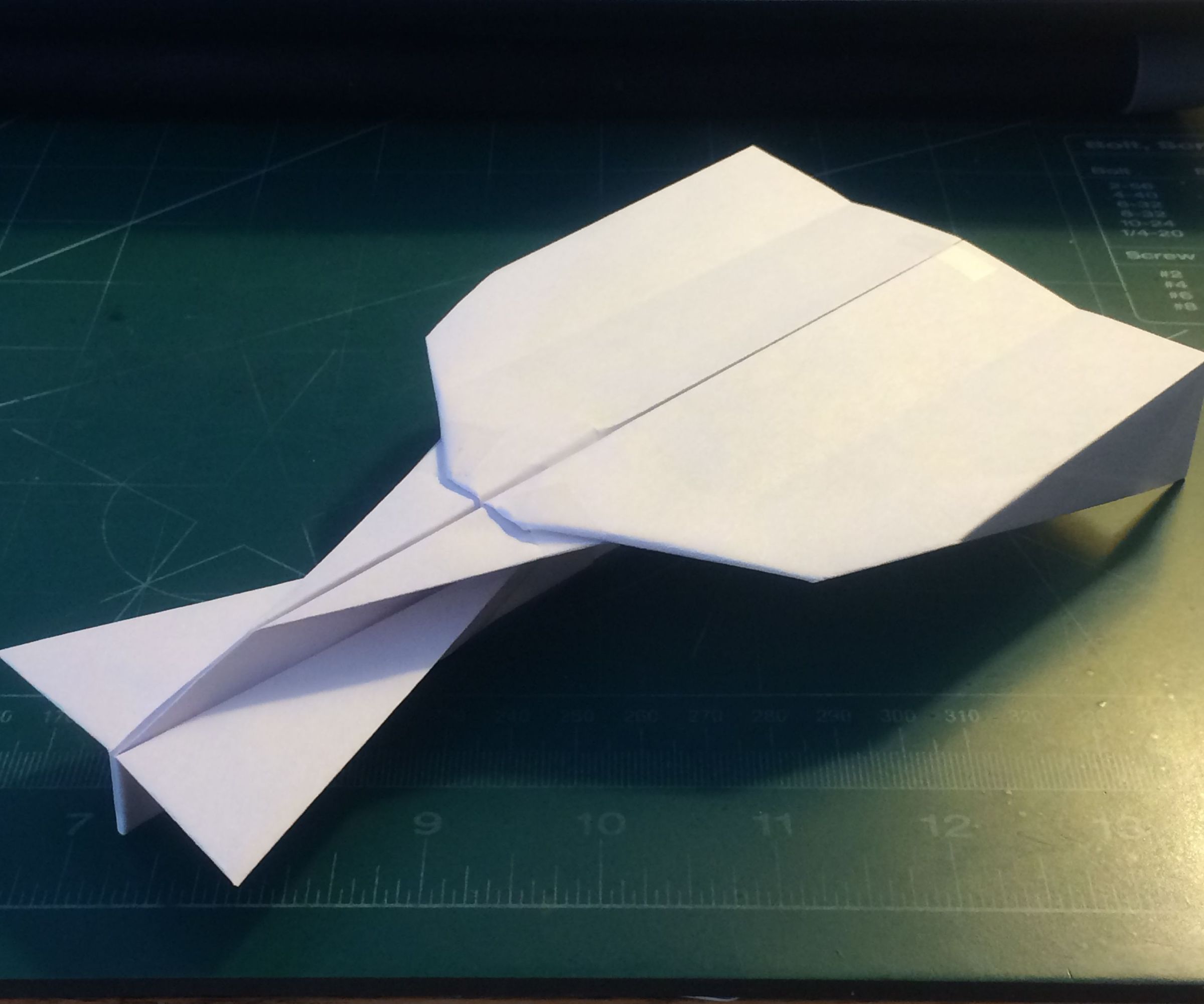 How to Make the UltraStratoVulcan Paper Airplane