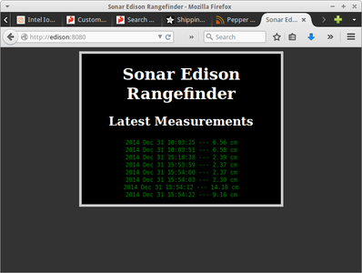 Accessing Measurements From the Network