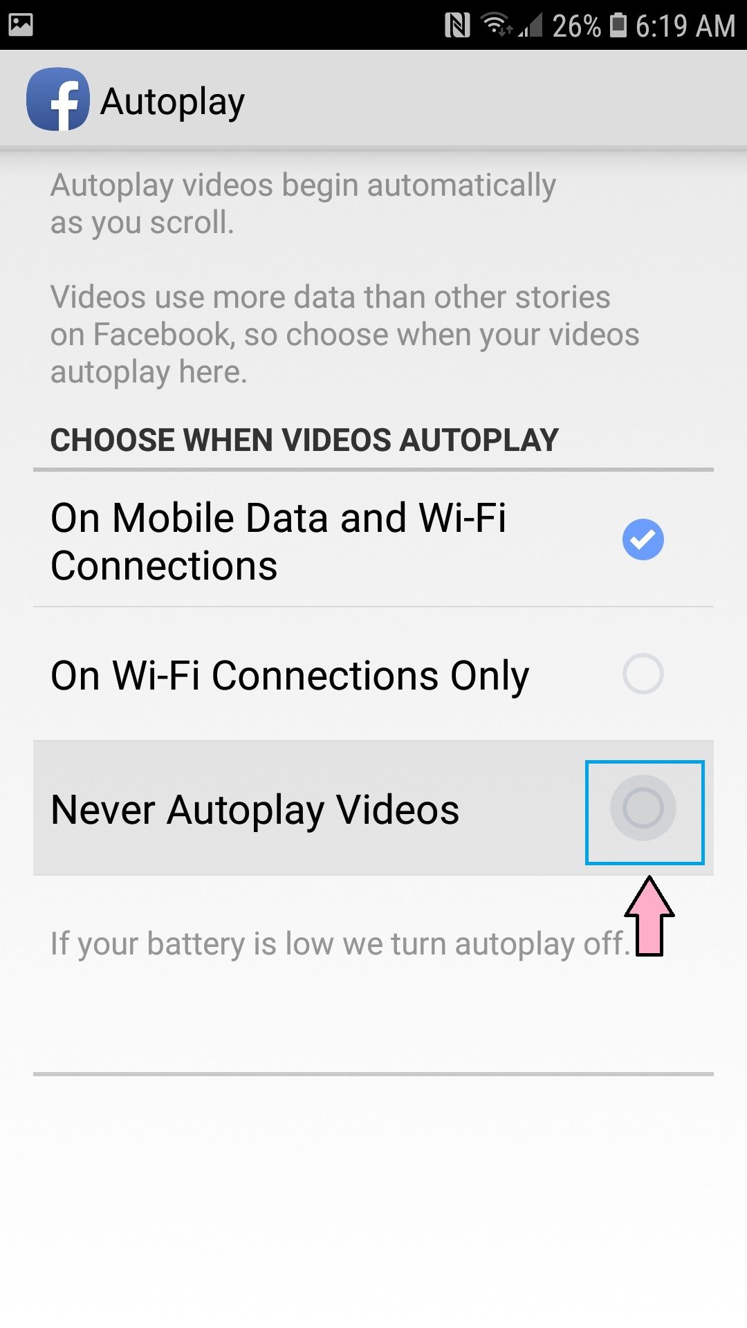 How to Stop Facebook From Autoplaying Videos on Android!! 10 Steps Instructables