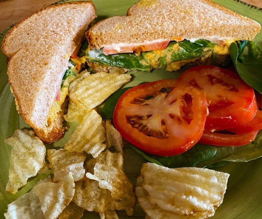 Chickpea Salad Sandwich