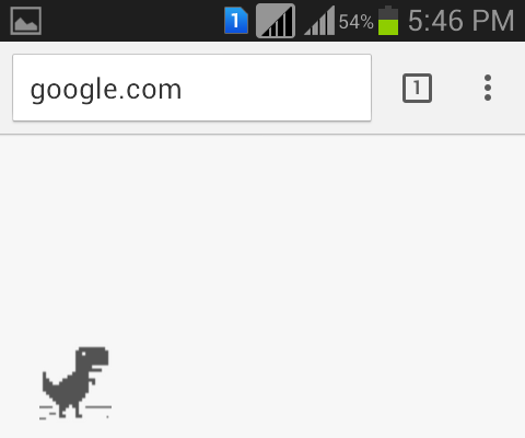 Cellphone Chrome Game