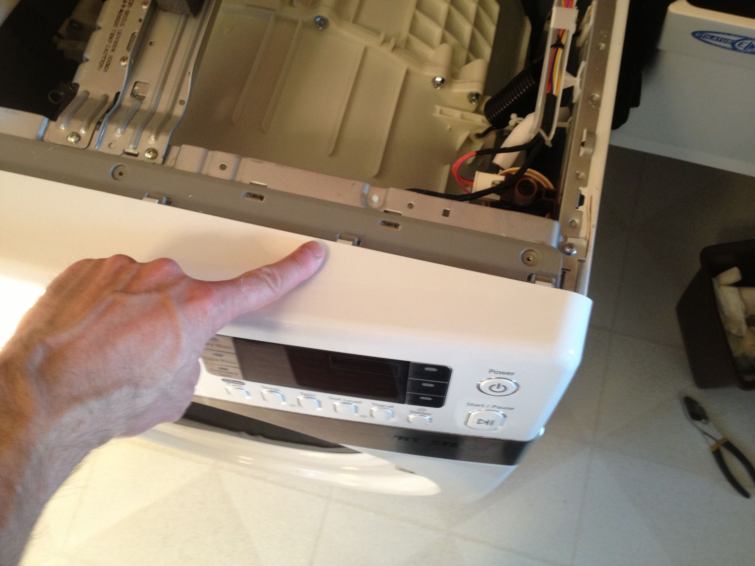 SAMSUNG HE Washer Front Door Seal Replacement 5 Steps Instructables