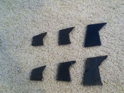 Spray Painting the Shapes