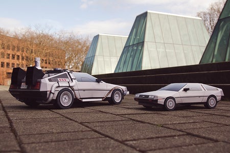 DeLorean BTTF Inspired Papercraft