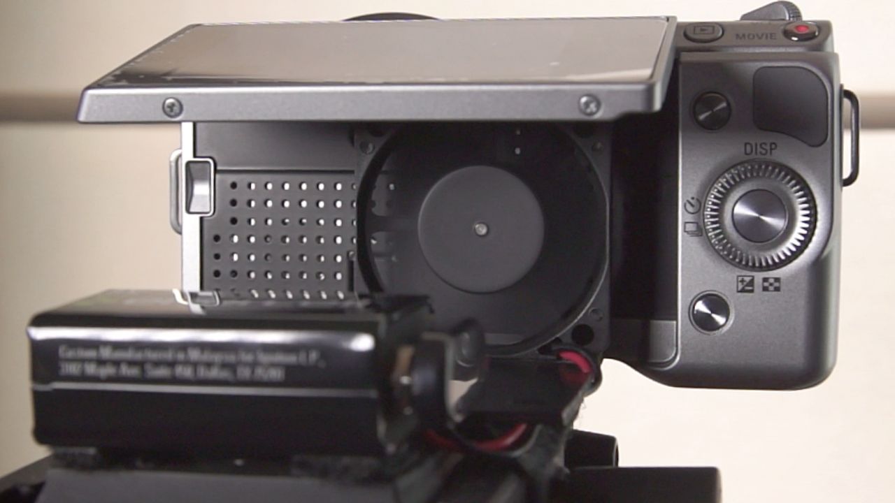 Over Heating Sony NEX 5N Fan Mod TFX TV # 9