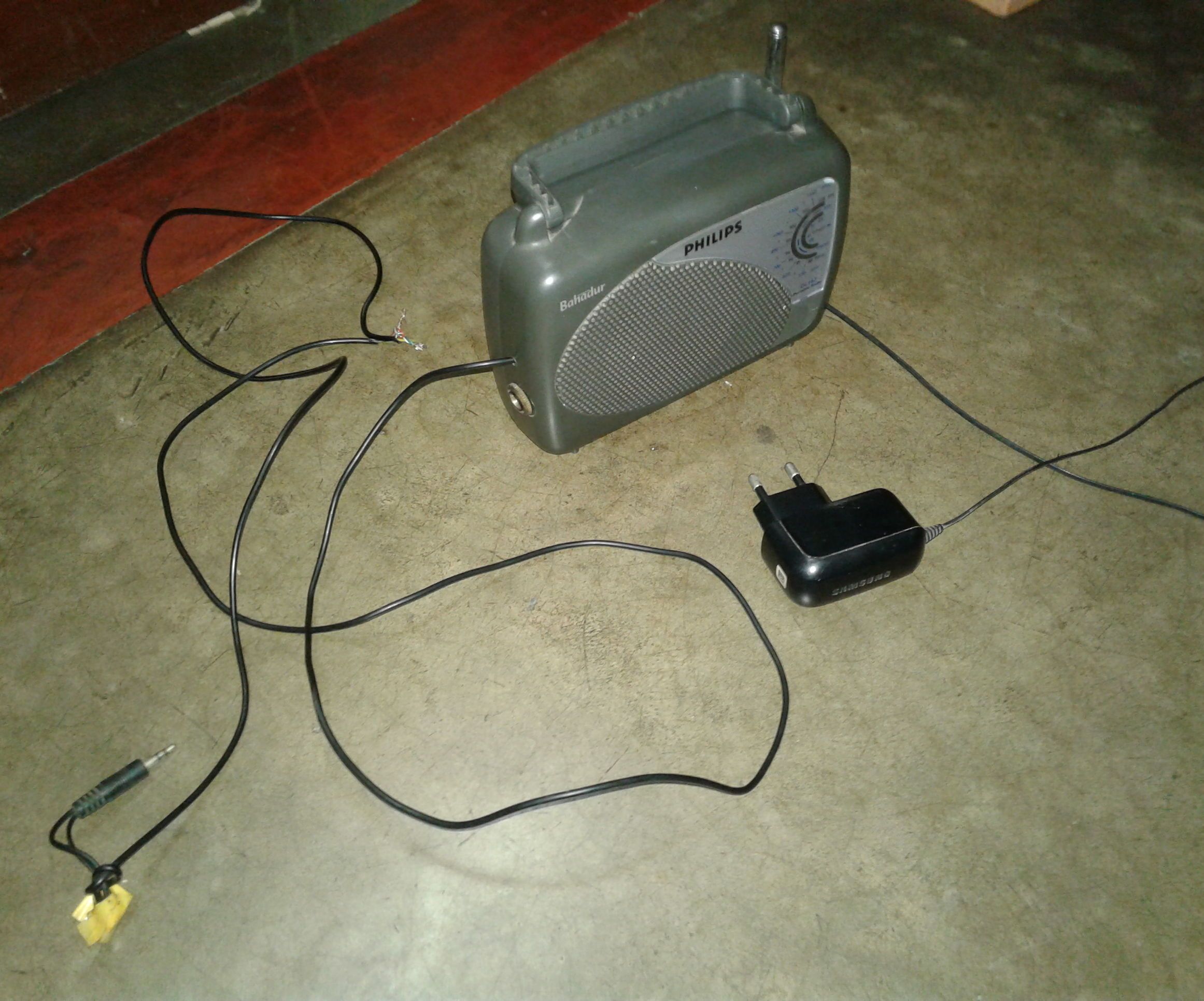 Guitar Amp From Old Radio