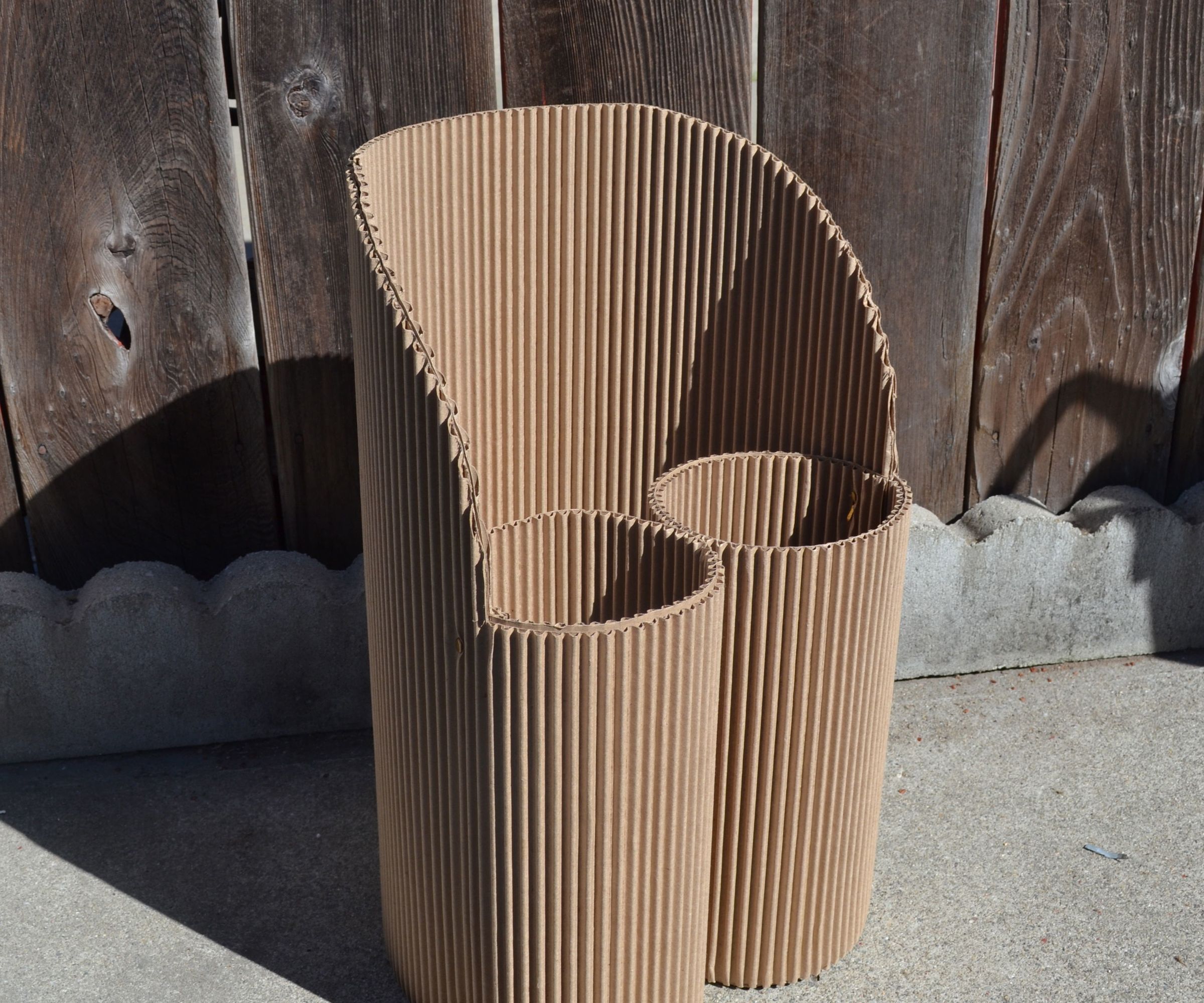 Child-sized Cardboard Chair