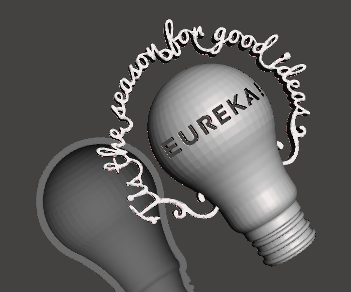 "Good Ideas" Holiday Ornament