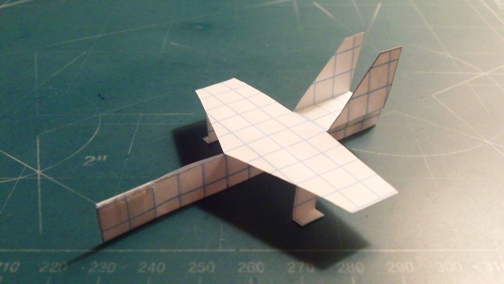 How to Make the AeroHornet Paper Airplane