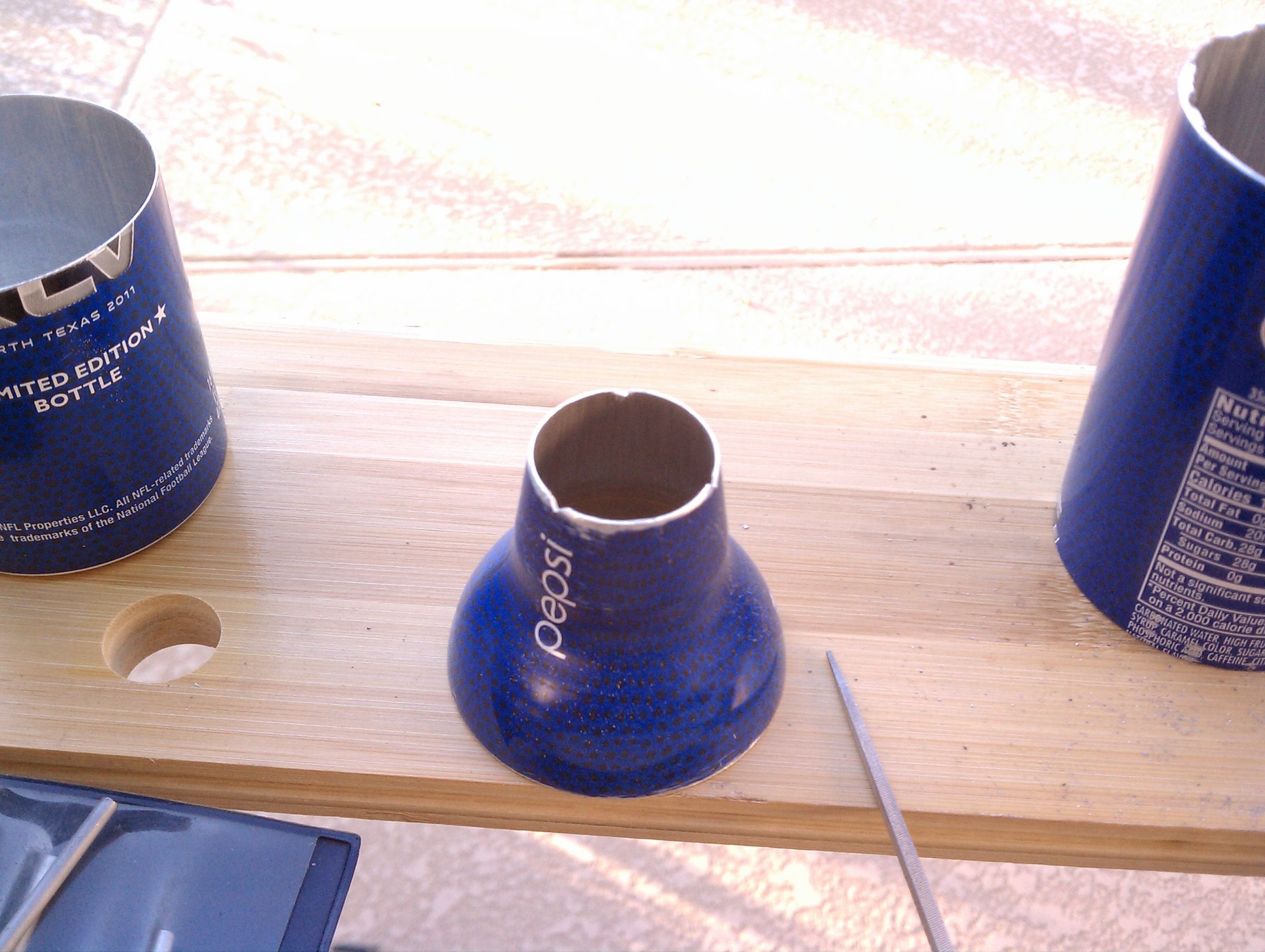 Aluminum Bottle Alcohol Stove 5 Steps Instructables