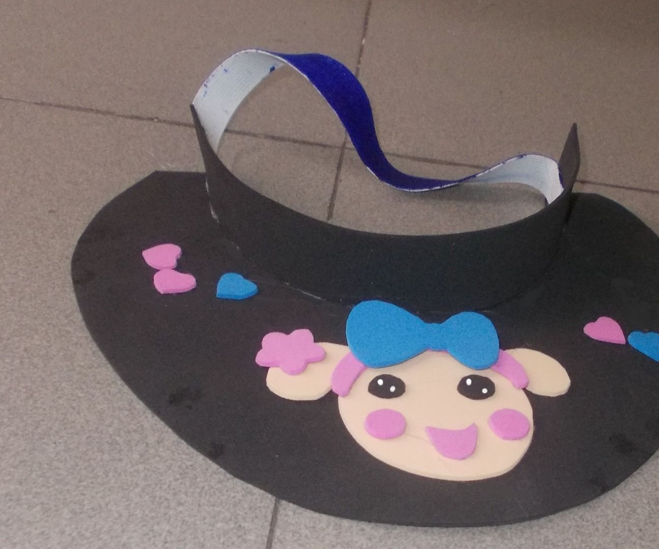 How to Make Miss La Sen Foam Sun Visor.