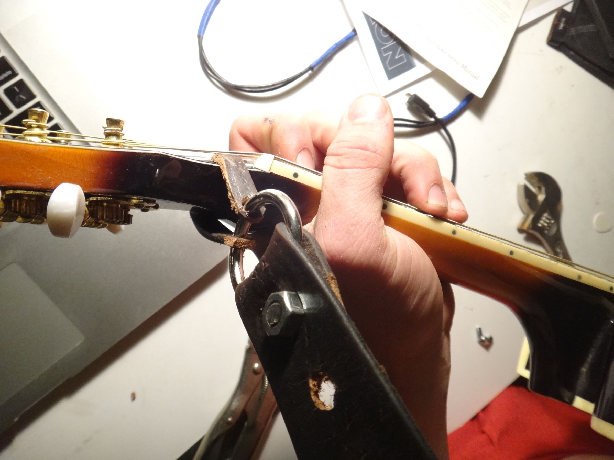 How To Make A Mandolin Strap