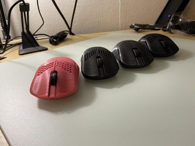 ZS-F1, F-2, Wireless 3D Printed Finalmouse Ultralight 2 Guide