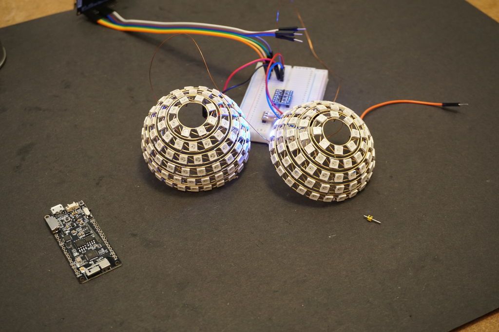 Testing the Half-Spheres Out