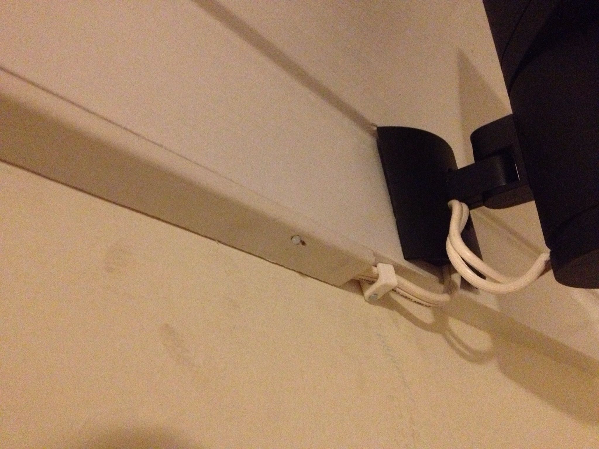Hide Your Speaker Wire With Home Made Conduit.