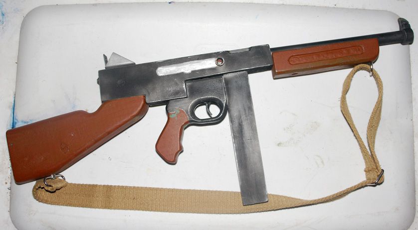 Wooden Thompson WWII
