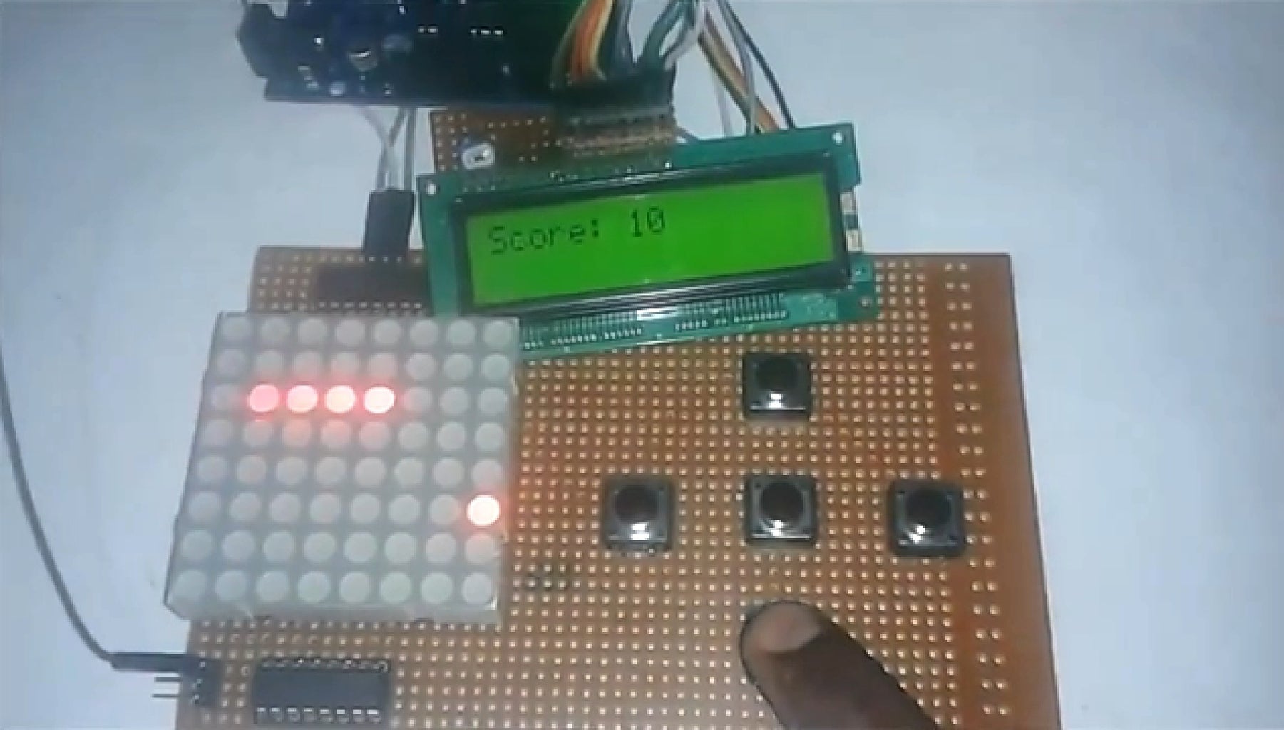 Arduino Snake Game With 8x8 LED Matrix : 4 Steps - Instructables
