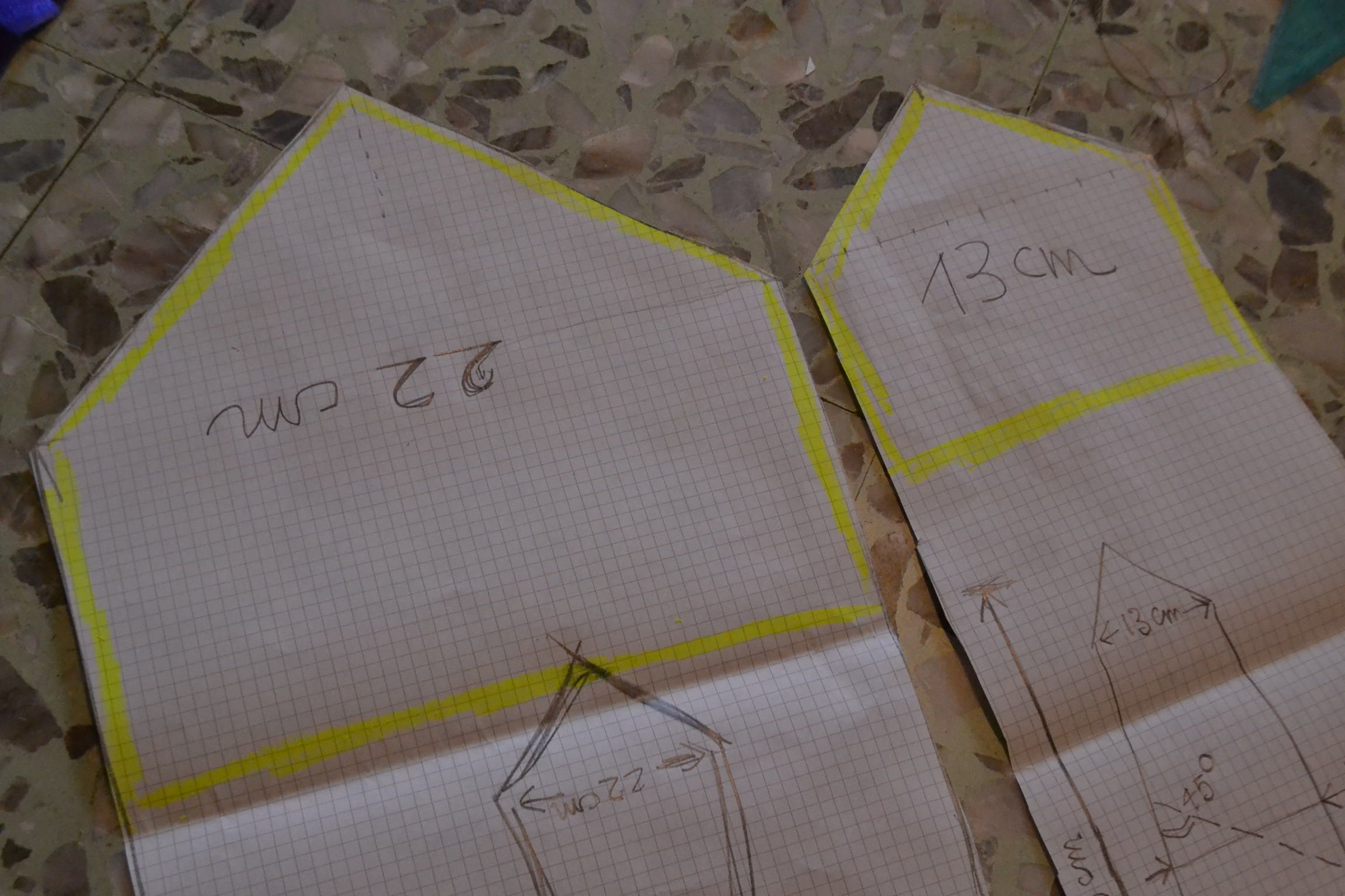 necktie pattern steps