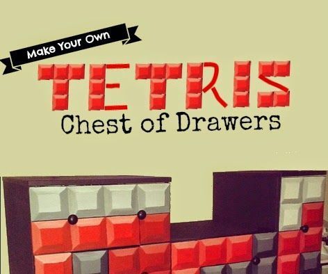 Tetris Chest of Drawers