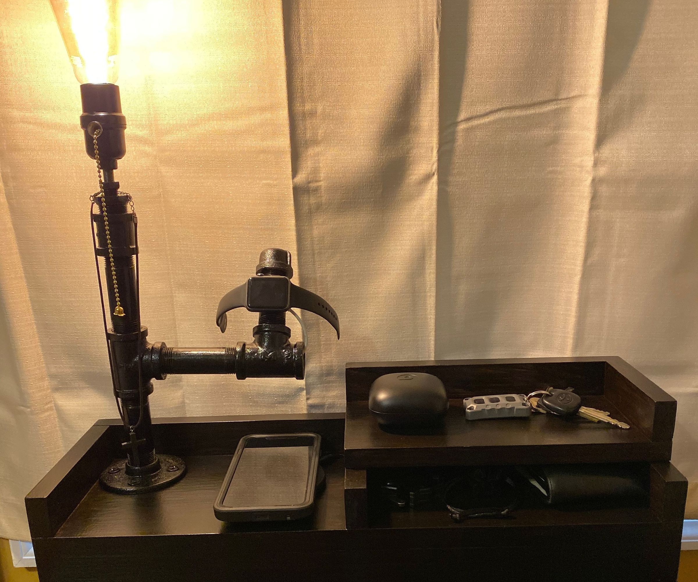 DIY Nightstand Organizer