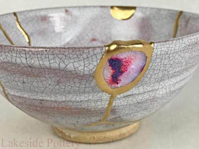 Kintsugi / Kintsukuroi Repair With Gold - Repair Lesson : 9 Steps (with ...