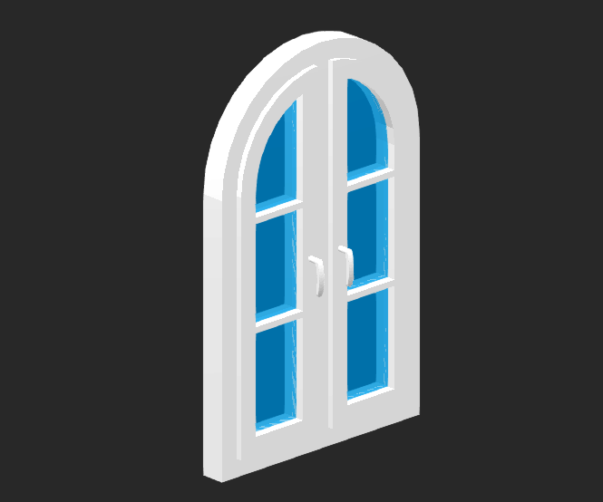 Rounded Window Modeling 2 | SelfCAD