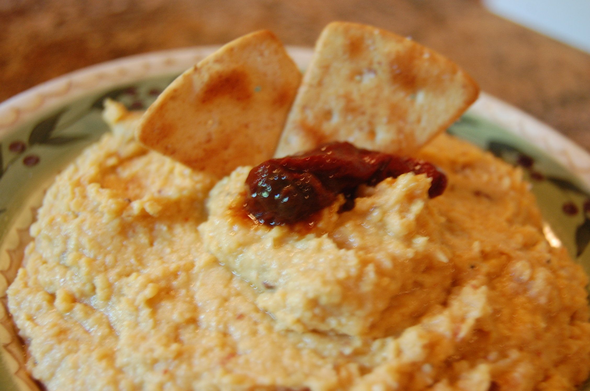 Spicy Hummus With Adobo Chilis