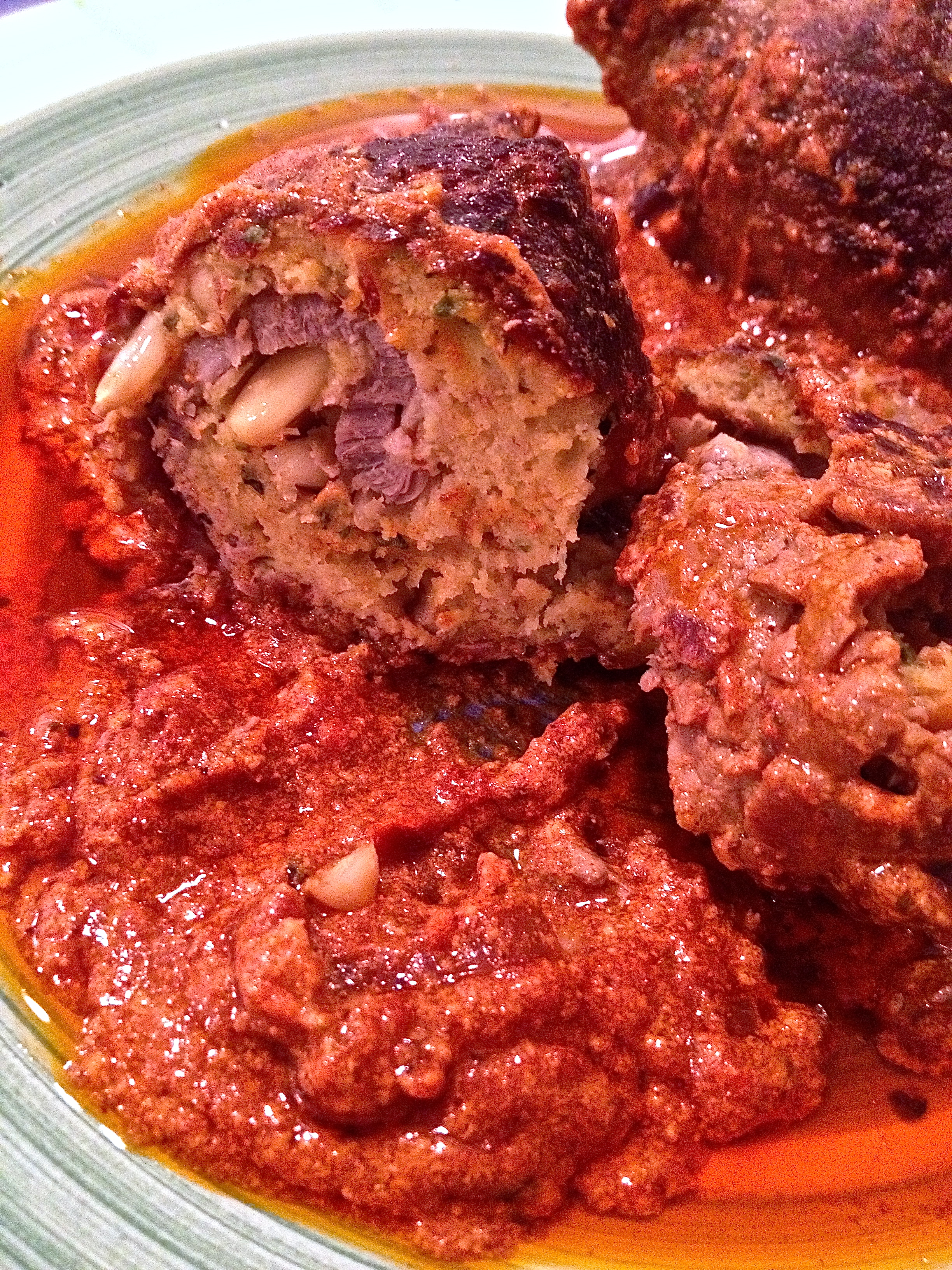 Braciole....stuffed Flank Steak in a Creme/tomato Sauce 4 Steps (with
