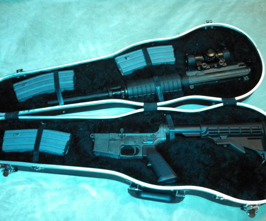 Custom Rifle Case From Violin Case