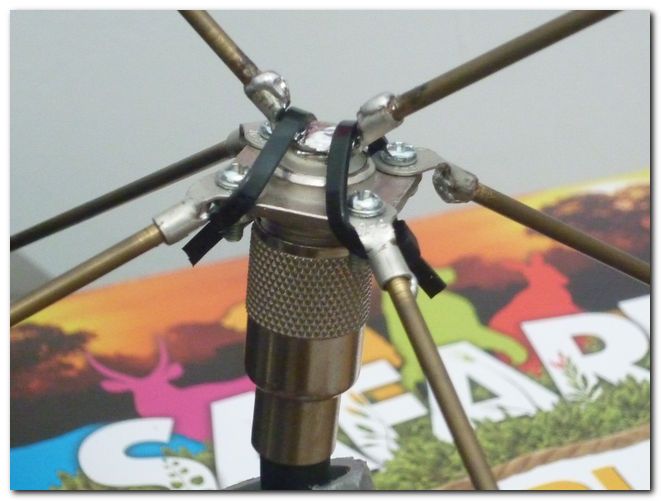 Quarter Wave Dual Band VHF/UHF  Ham Radio Antenna by Asni Nor Rizwan