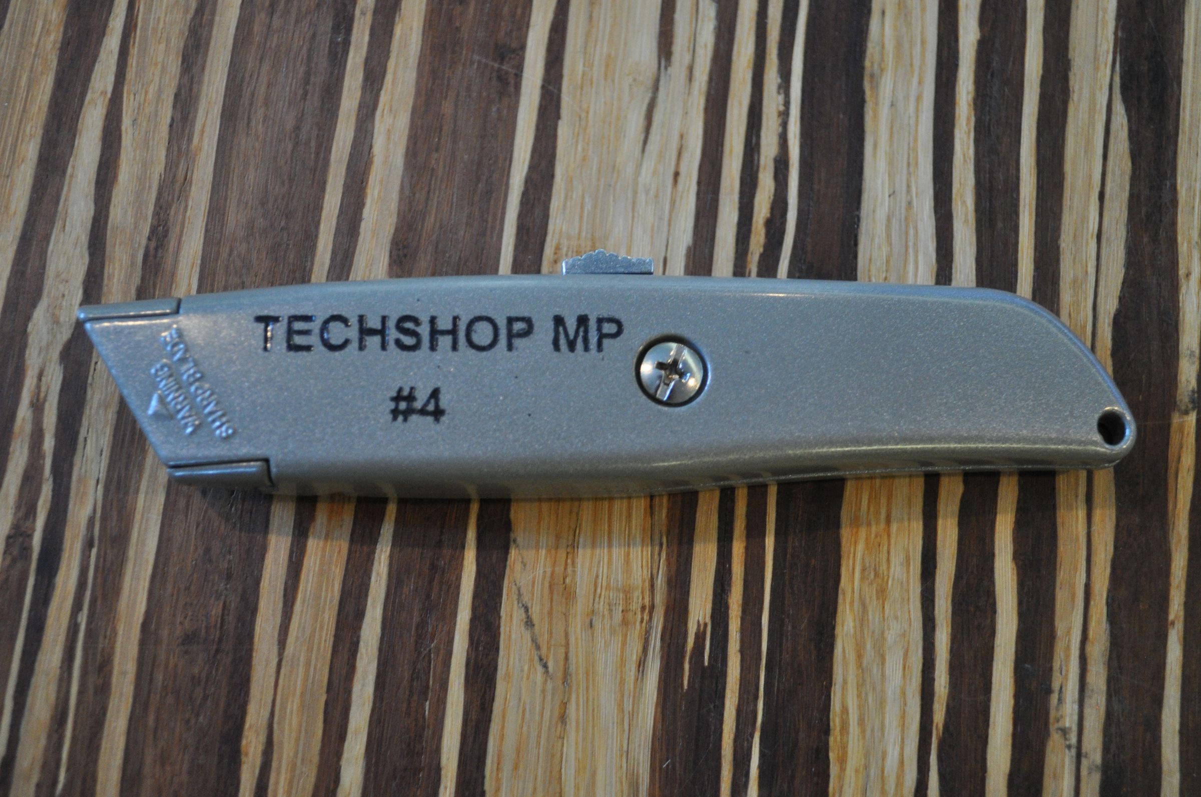 Personalized Utility Knives Using a Laser