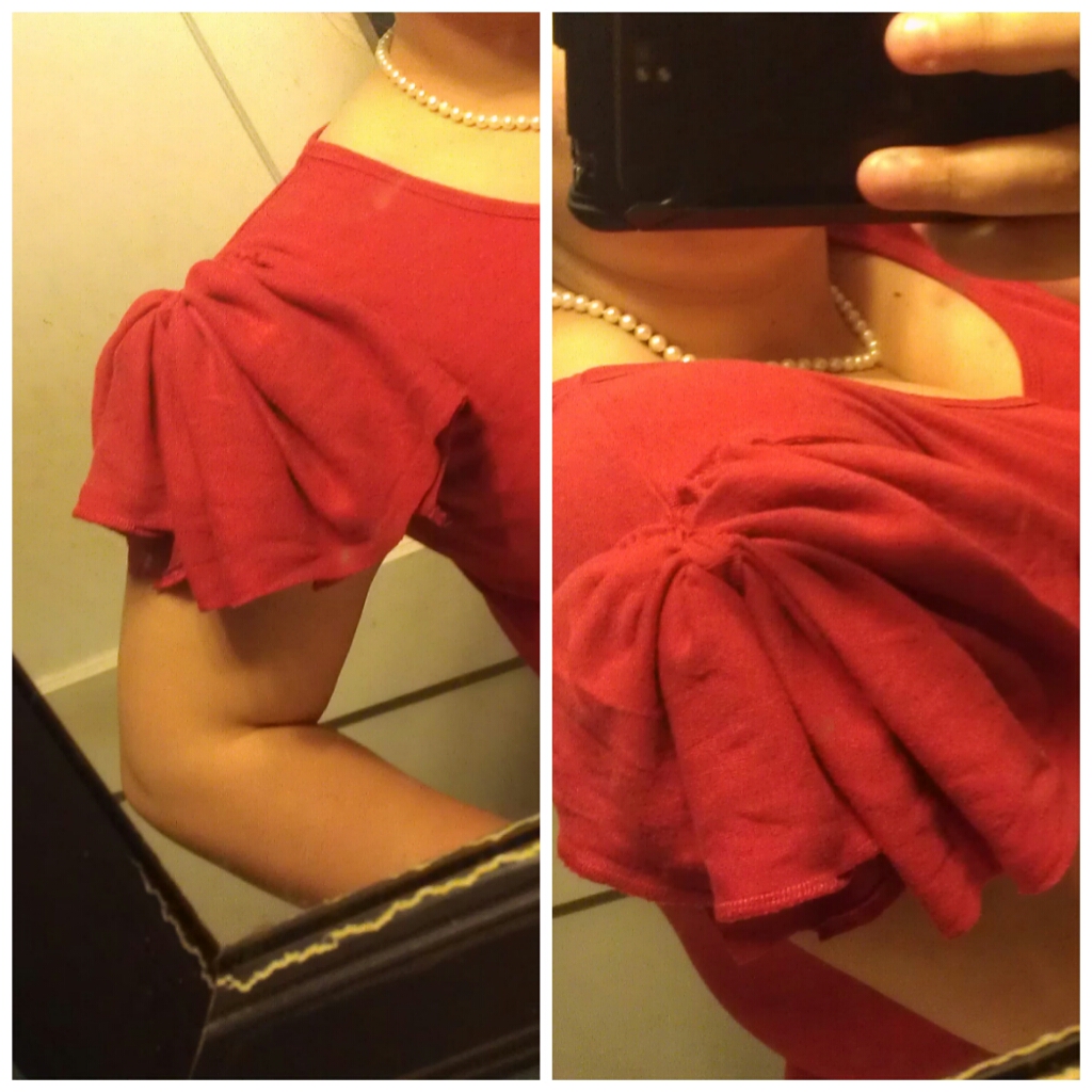 Revamping a Plain Long Sleeve Shirt Into a Bow Tie Sleeved Shirt- Low Cost